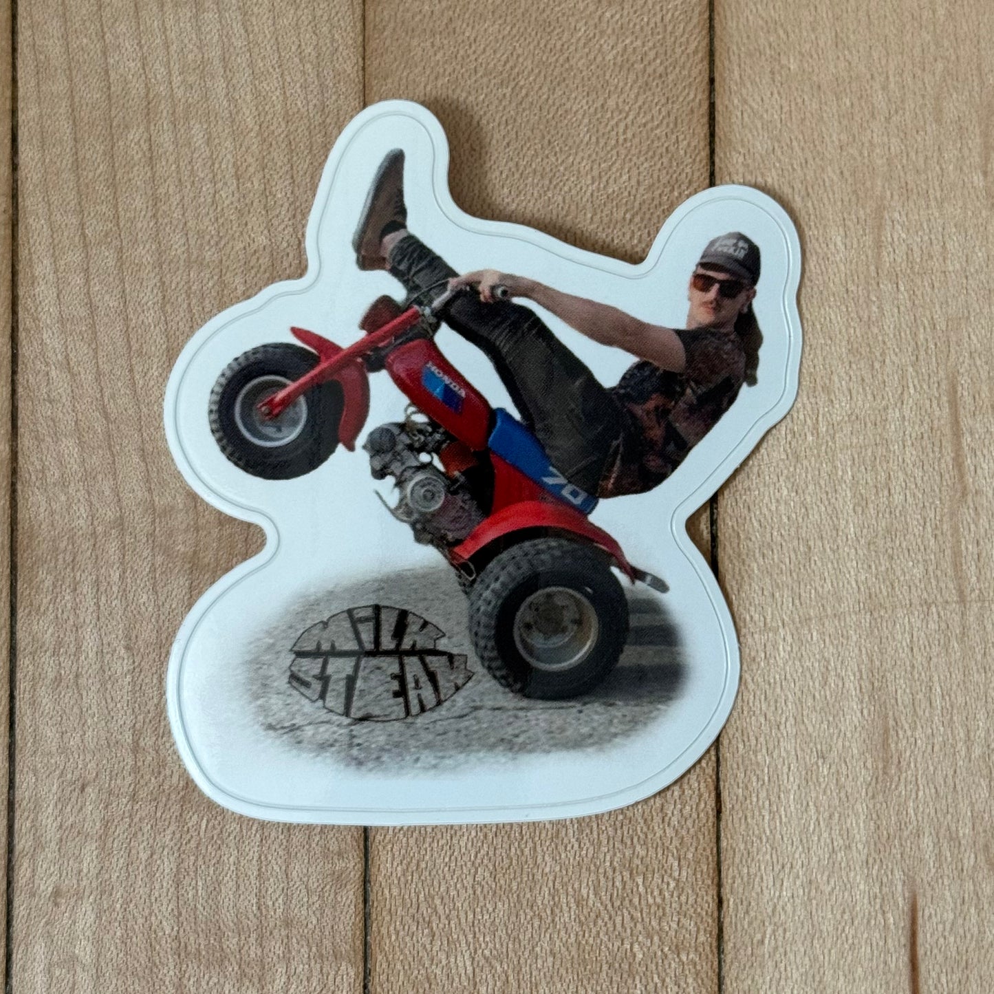 STICKER ATC70 WHEELIE